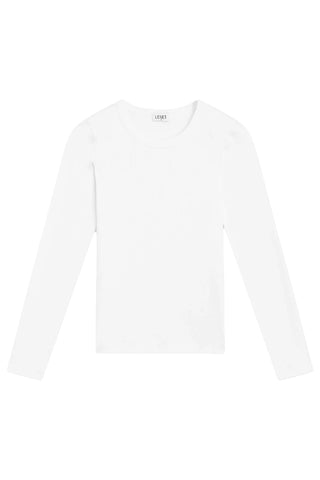 Kelly Slim Fit Long Sleeve in White