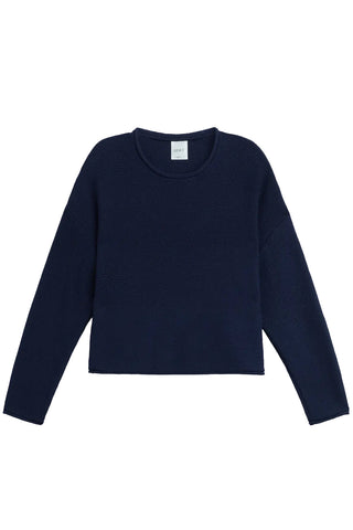 Mae Crewneck in Midnight