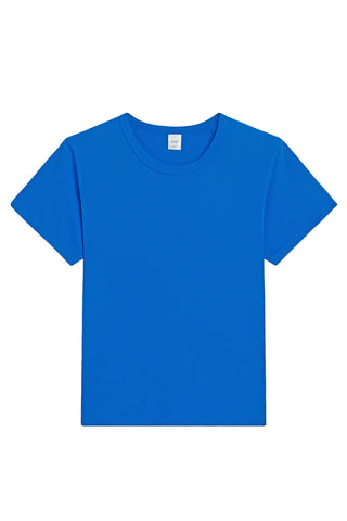 Margo Tee in Leset Blue