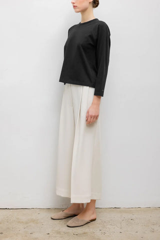 Margo Baseball Tee in Black