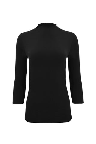 Petra Mock Neck in Black