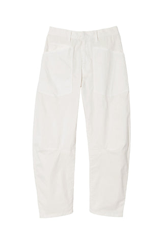 Shon Herringbone Pant in Vintage Cream