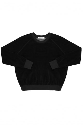 Stella Shrunken Sweatshirt in True Black