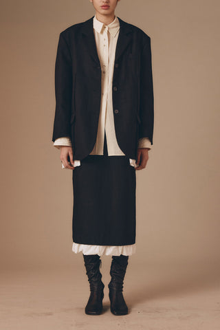 Telon Tailored Jacket in Black
