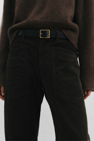 Shon Pant in Chocolate Corduroy