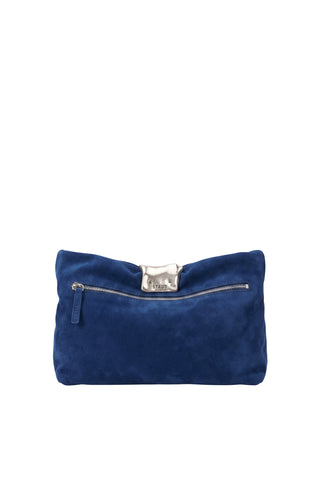 Cuff Clutch in Cobalt