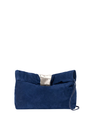 Cuff Clutch in Cobalt