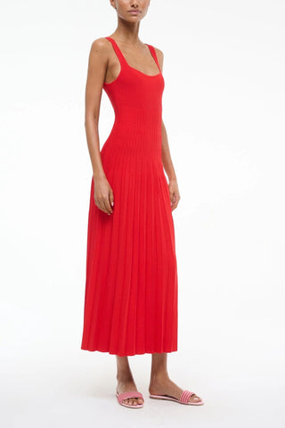 Ellison Dress in Red Rose