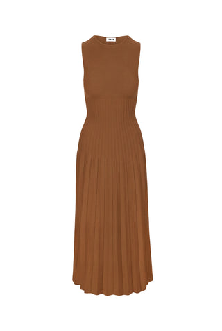 Elyse Dress in Cigar