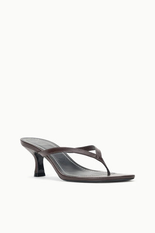 Freja Thong Kitten Heel in Espresso