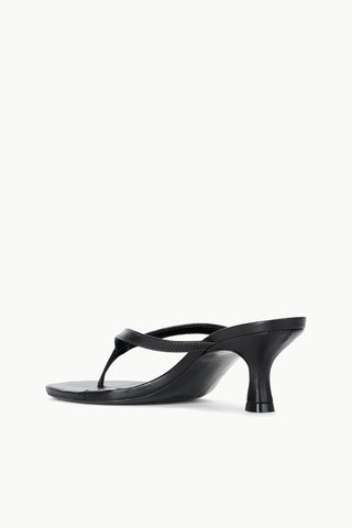 Freja Thong Kitten Heel in Black