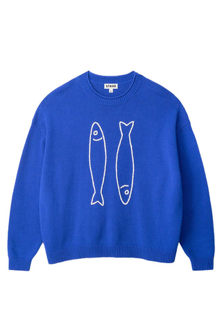 Giada Sweater in Pier Blue