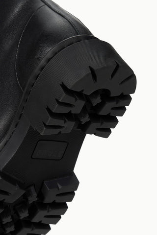 Miles Zip Ankle Boot in Black