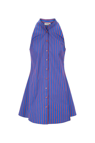Shirley Mini Dress in Atlas Stripe