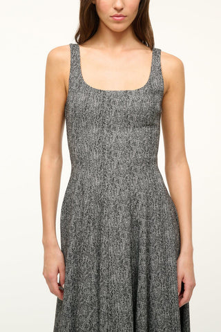 Wells Dress in Textured Herringbone