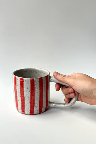 Striped Ceramic Mug