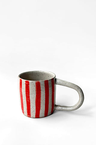 Striped Ceramic Mug