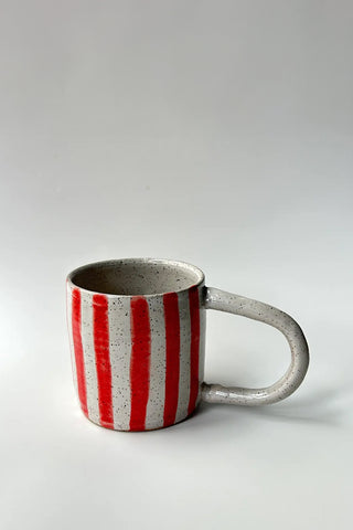 Striped Ceramic Mug