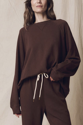 Slouch Sweatshirt in Driftwood