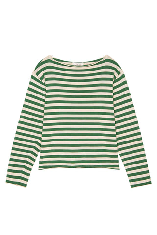 Sailor Sweater in Dill Stripe