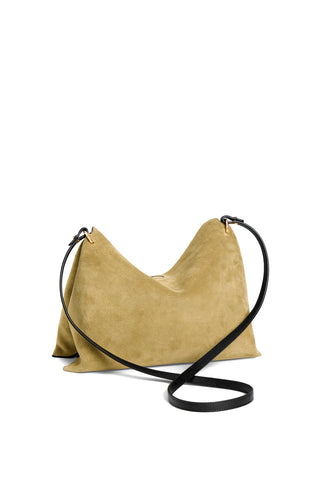 Small Penelope Tote in Khaki Suede