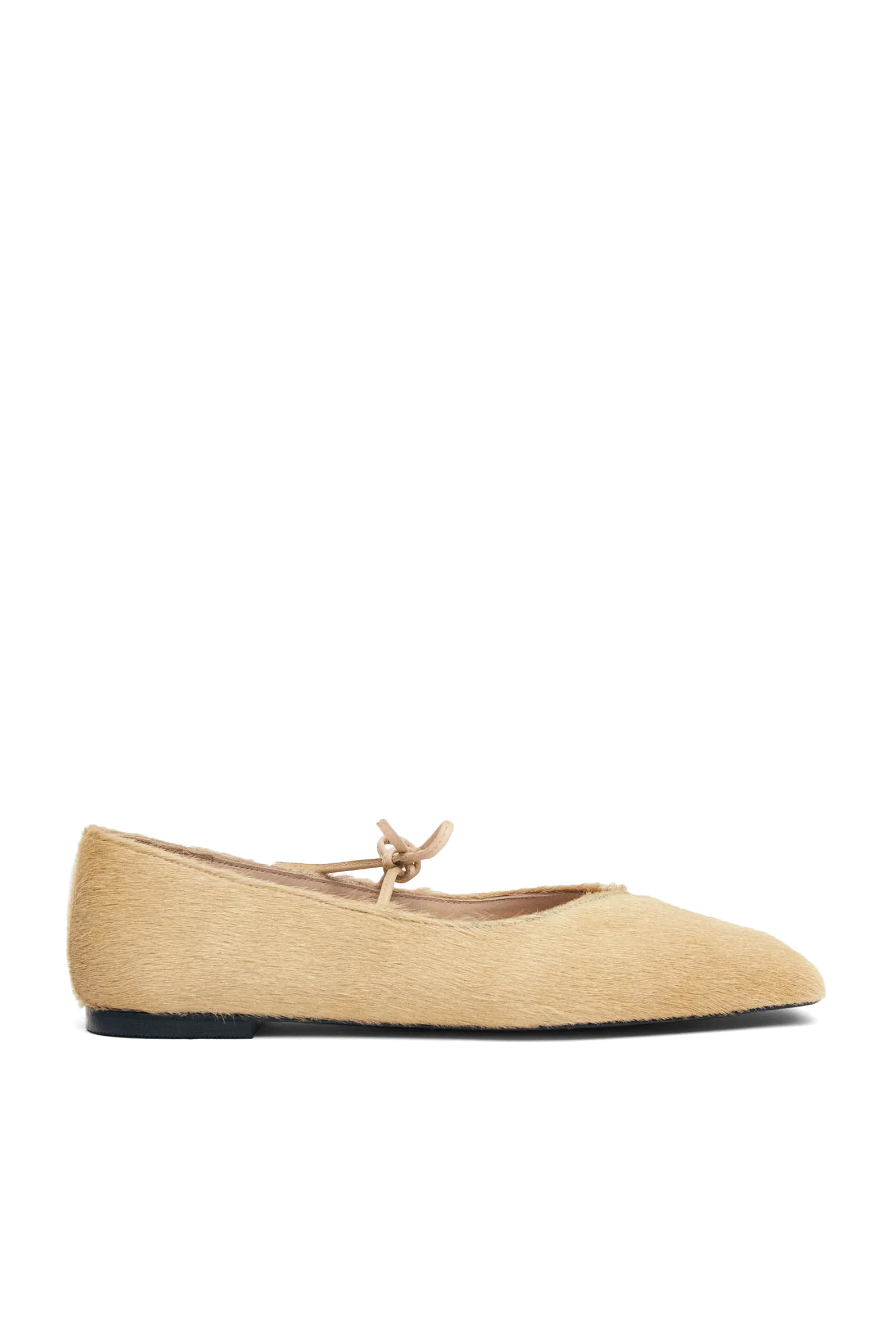 フラットシューズ Alohas Sway Suede Coffee Brown Leather Ballet Flats Sway Suede Coffee Brown Leather Ballet Flats | ALOHAS