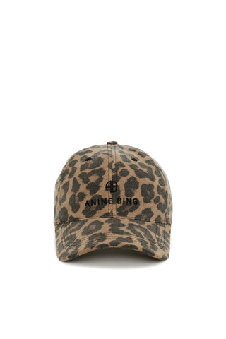 Jeremy Baseball Cap in Leopard