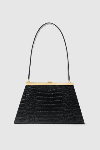 Anine Bag in Black Embossed