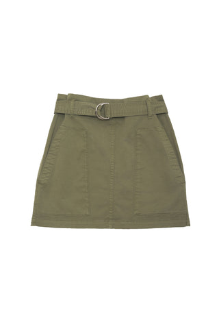 Aveline Skirt in Army Green