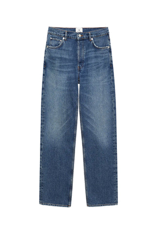 Gavin Long Jean in Mosaic Blue