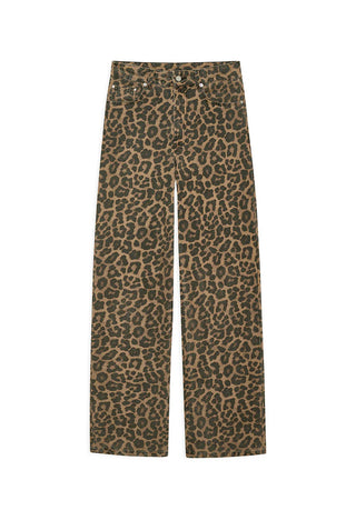 Hugh Jean in Black/Brown Leopard
