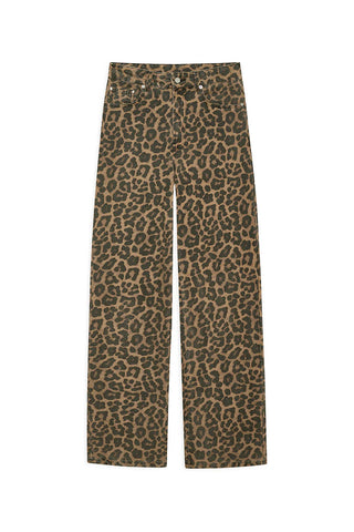 Hugh Jean in Black/Brown Leopard