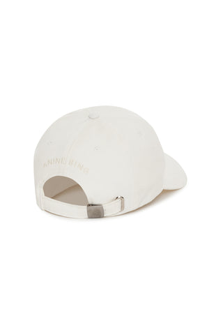 Jeremy Baseball Cap in Ivory