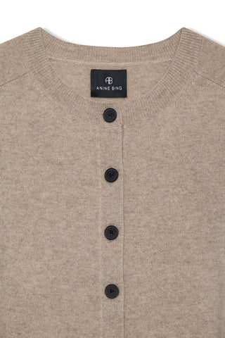 Joye Cardigan in Taupe