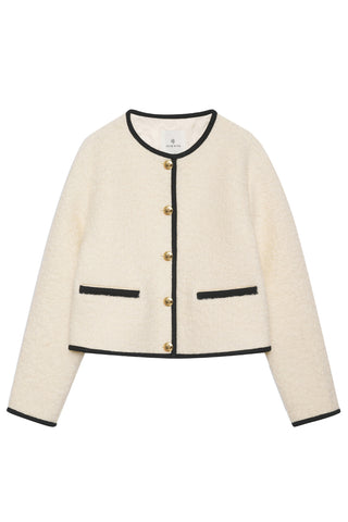 Logan Jacket in Ivory