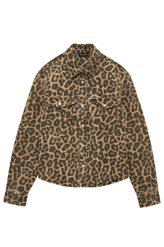 Paxton Shirt in Leopard