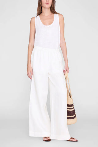 Roslyn Pant in Ivory
