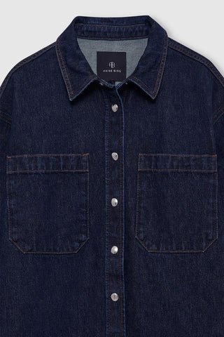 Samy Shirt in Unwashed Blue
