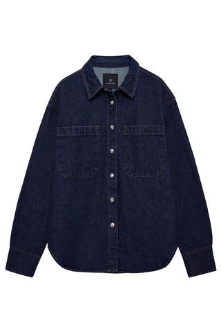 Samy Shirt in Unwashed Blue