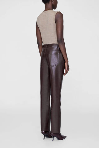 Moni Crop Tank in Stone Melange