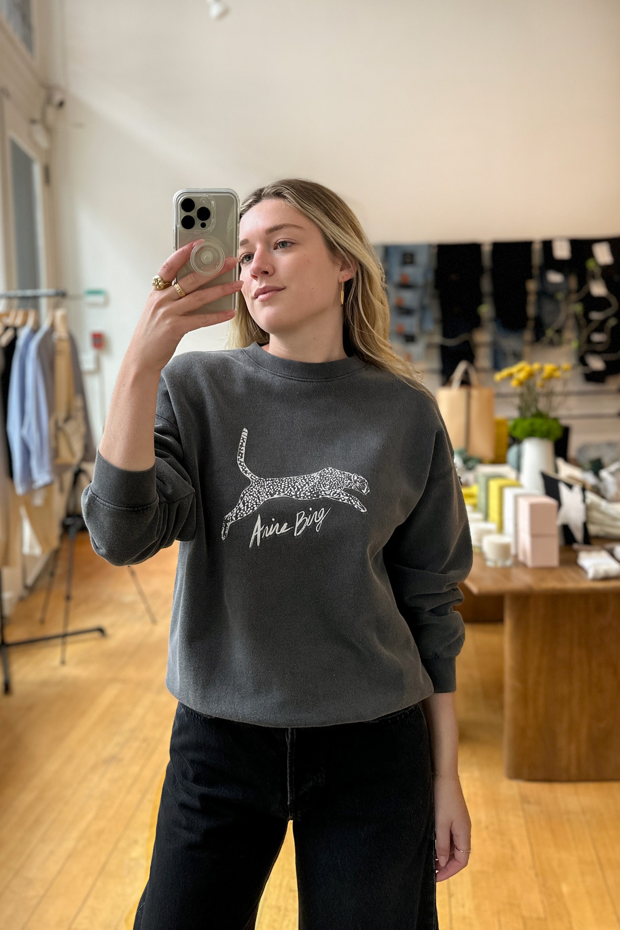 アニービン SPENCER SWEATSHIRT SPOTTED スウェット - トレーナー ...