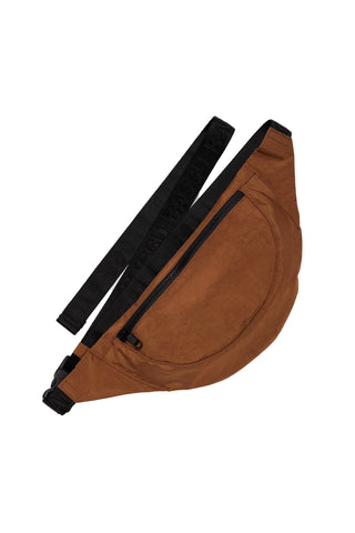 Crescent Fanny Pack in Brown