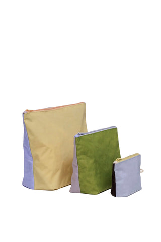 Go Pouch set - Pastels Colorblock