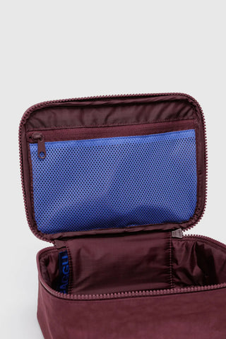 Small Cosmetic Case in Mahogany