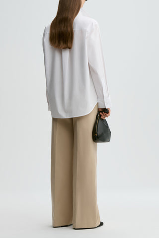 Audrey Shirt in Pure White