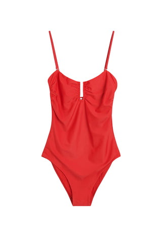 Cocesa Swimsuit in Dark Chili