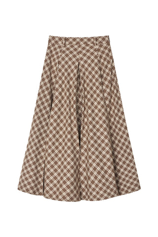 Eden Maxi Skirt in Fosil