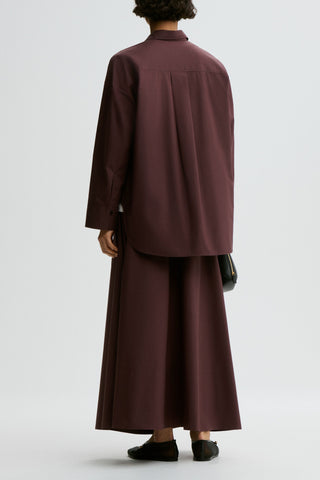 Derris Shirt in Aubergine