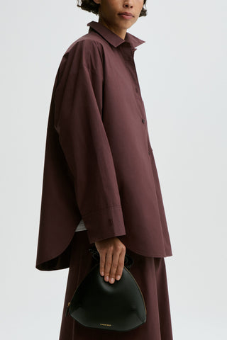 Derris Shirt in Aubergine