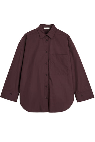 Derris Shirt in Aubergine
